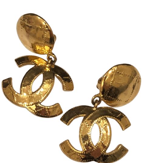 what metal are chanel earrings made of|Chanel jewelry identification.